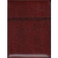 Bible ČEP DT malá, zip, hnědá 1156