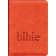 Bible Český studijní překlad, zip, oranžová 1162