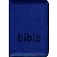 Bible Český studijní překlad, zip, modrá 1163