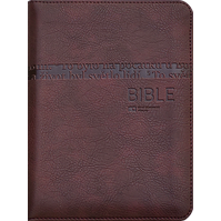 Bible ČEP DT malá, zip, tmavě hnědá 1296
