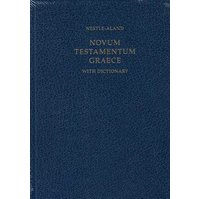Novum Testamentum Graece with Dictionary 4103
