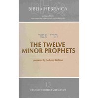 Biblia Hebraica Quinta - The Twelve Minor Prophets 4339